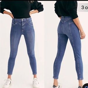 FP Riley Seamed Skinny Jeans